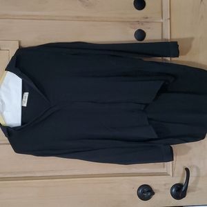 Bella Dahl XS long sleeve deep green blouse